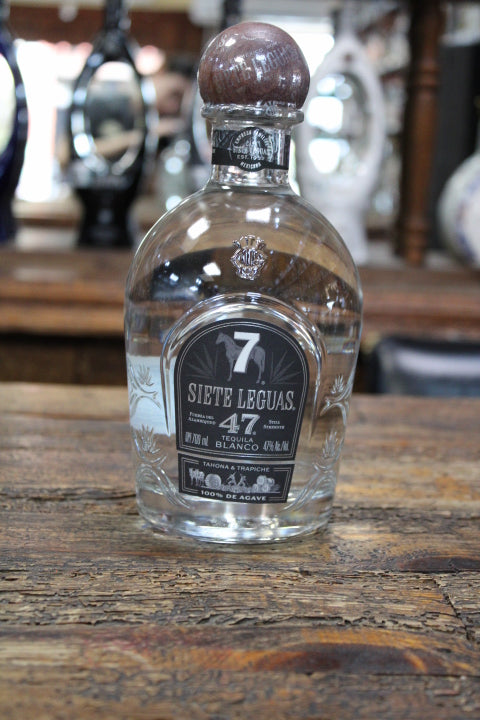 Tequila 7 Leguas Siete Decadas Blanco 700 ML