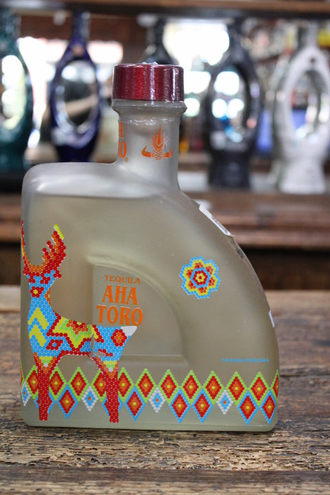 Tequila Aha Toro Rosa Platata 750 ML