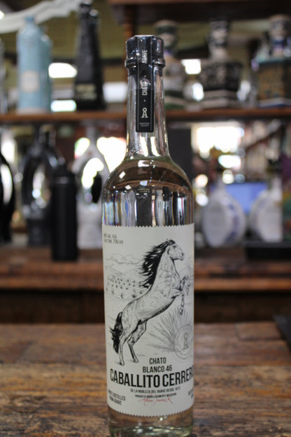 Tequila Caballito Cerrero Blanco 46 Chato 700 ML
