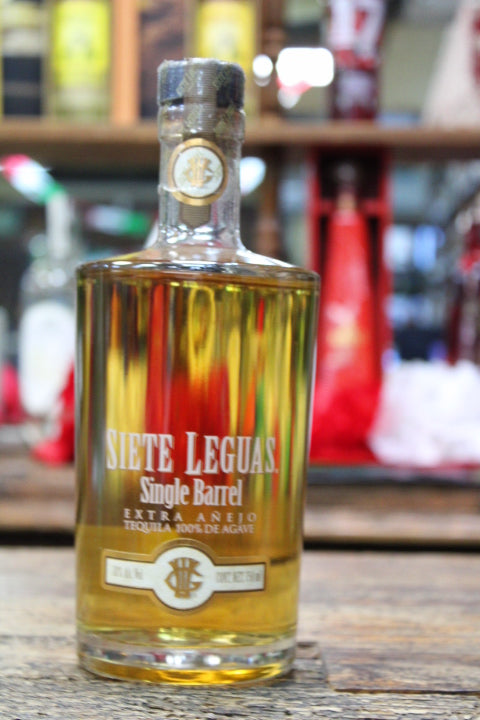 Tequila 7 Leguas Single Barrel Extra Añejo 750 ML