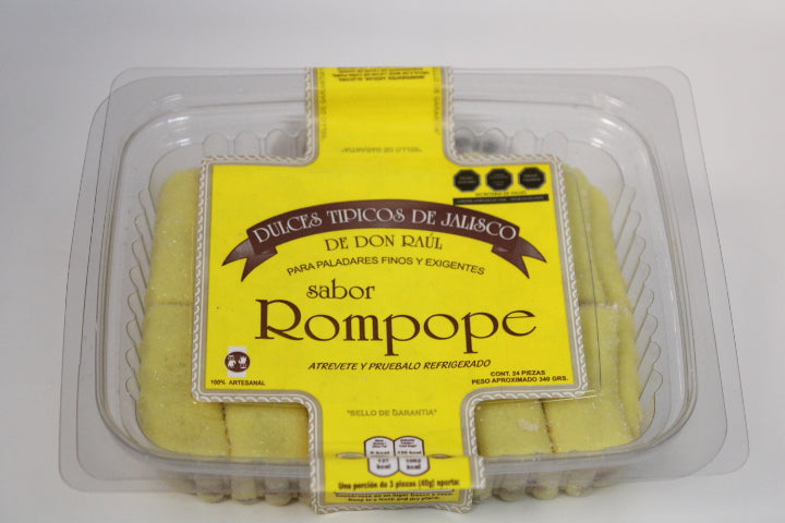 Borrachos Rompope 340 gramos 24 Pzas