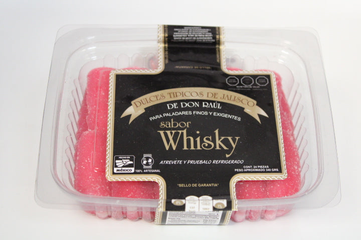 Borrachos Whisky 340 gramos 24 Pzas