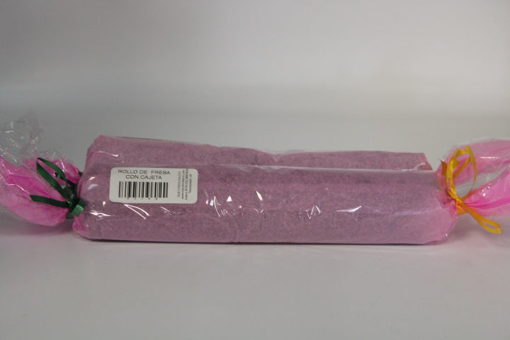 Rollo Fresa Relleno De Cajeta 380 gramos
