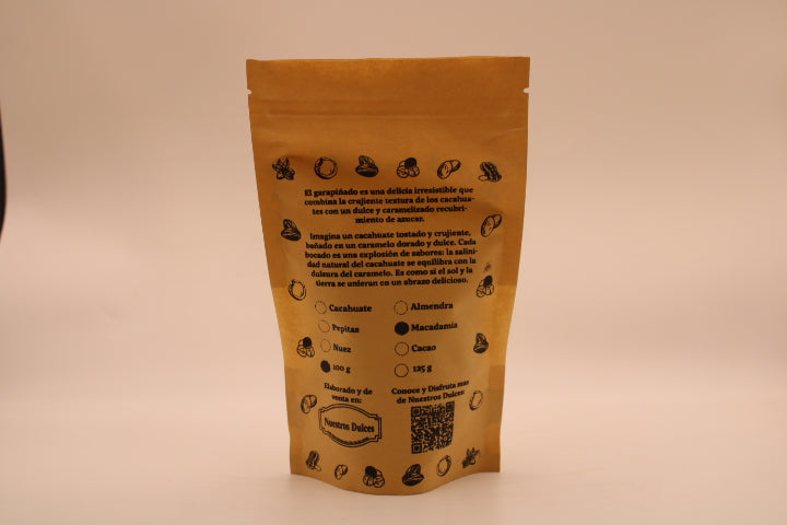 Macadamia Garapiñada 75 gramos